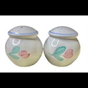 International Tableworks Tulipano Capri 9123 Salt & Pepper Shakers Spring Tulips
